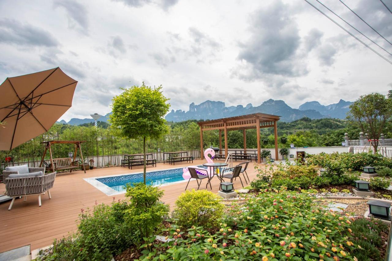 Heaven'S Gate Home Stay --Free Pick Up Service--Panoramic View Of Tianmen Mountain زانغجياجي المظهر الخارجي الصورة