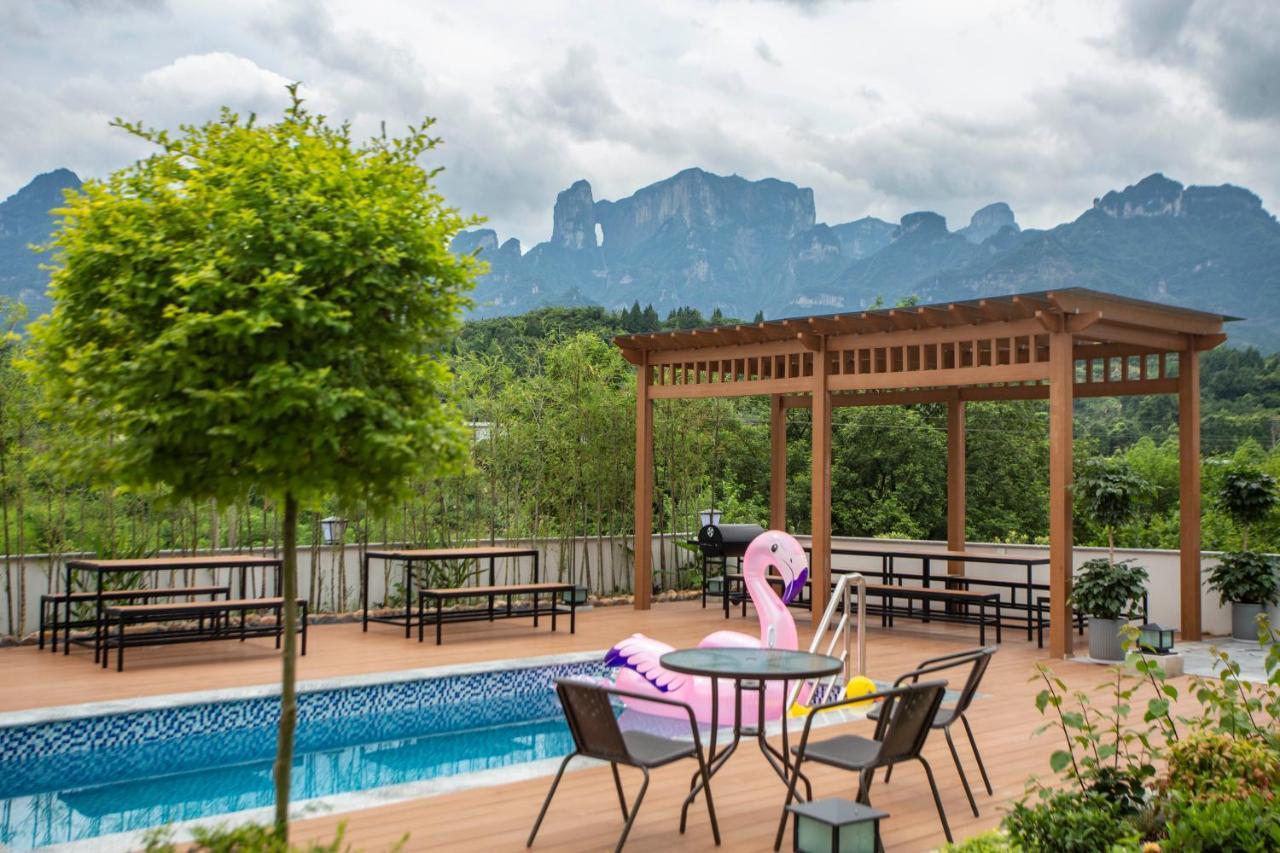 Heaven'S Gate Home Stay --Free Pick Up Service--Panoramic View Of Tianmen Mountain زانغجياجي المظهر الخارجي الصورة