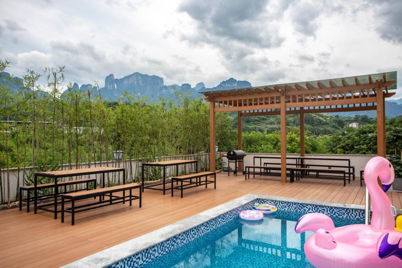 Heaven'S Gate Home Stay --Free Pick Up Service--Panoramic View Of Tianmen Mountain زانغجياجي المظهر الخارجي الصورة