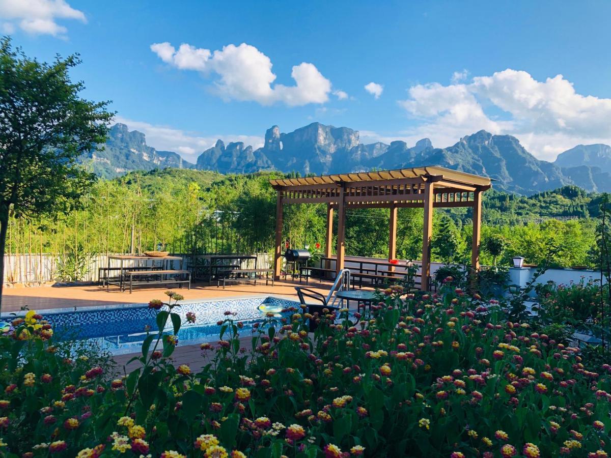 Heaven'S Gate Home Stay --Free Pick Up Service--Panoramic View Of Tianmen Mountain زانغجياجي المظهر الخارجي الصورة